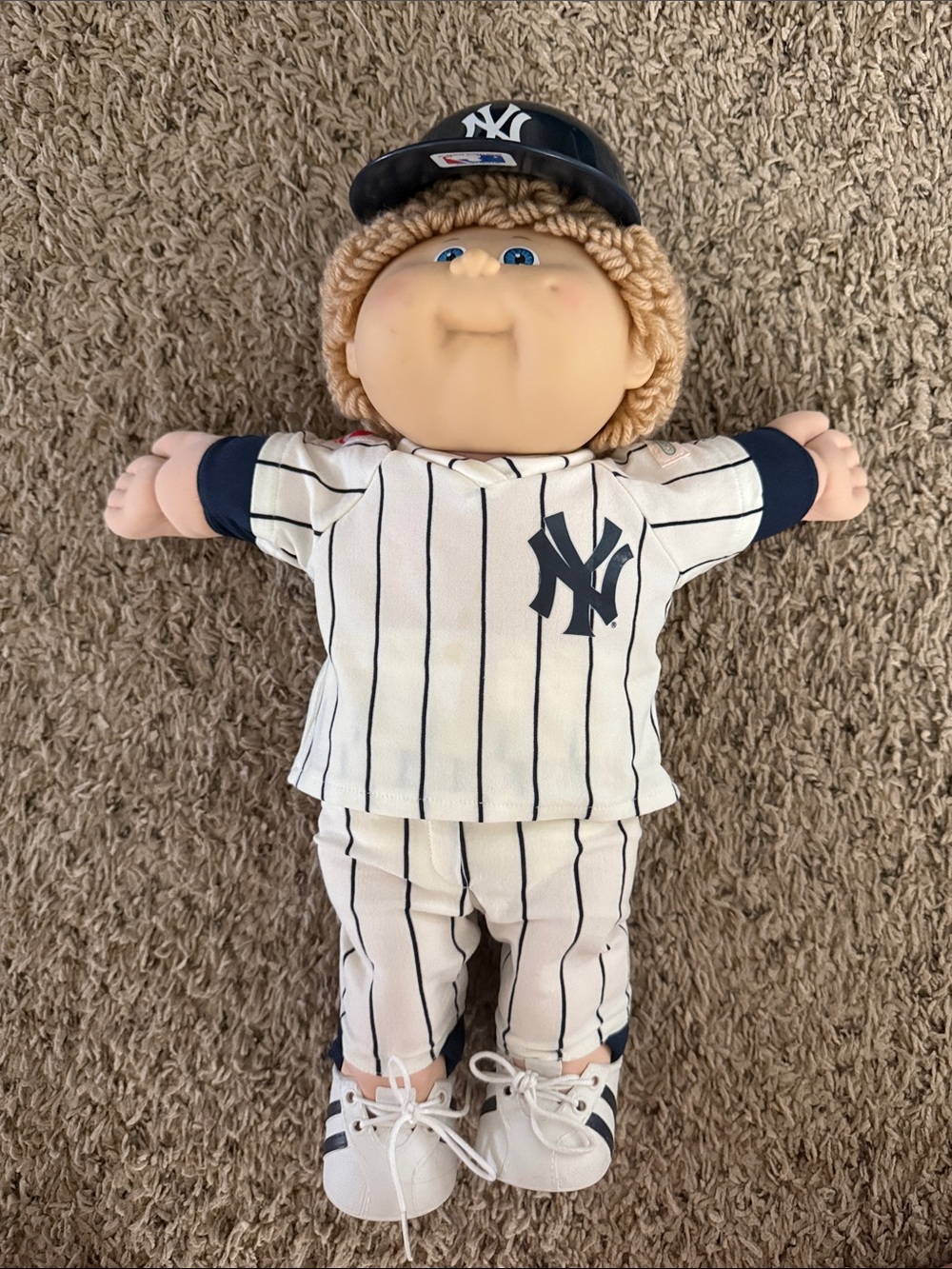 New York Yankees Cabbage Patch Doll